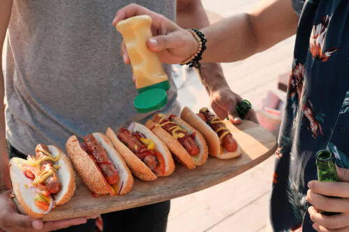 Dîner Hot-dogs